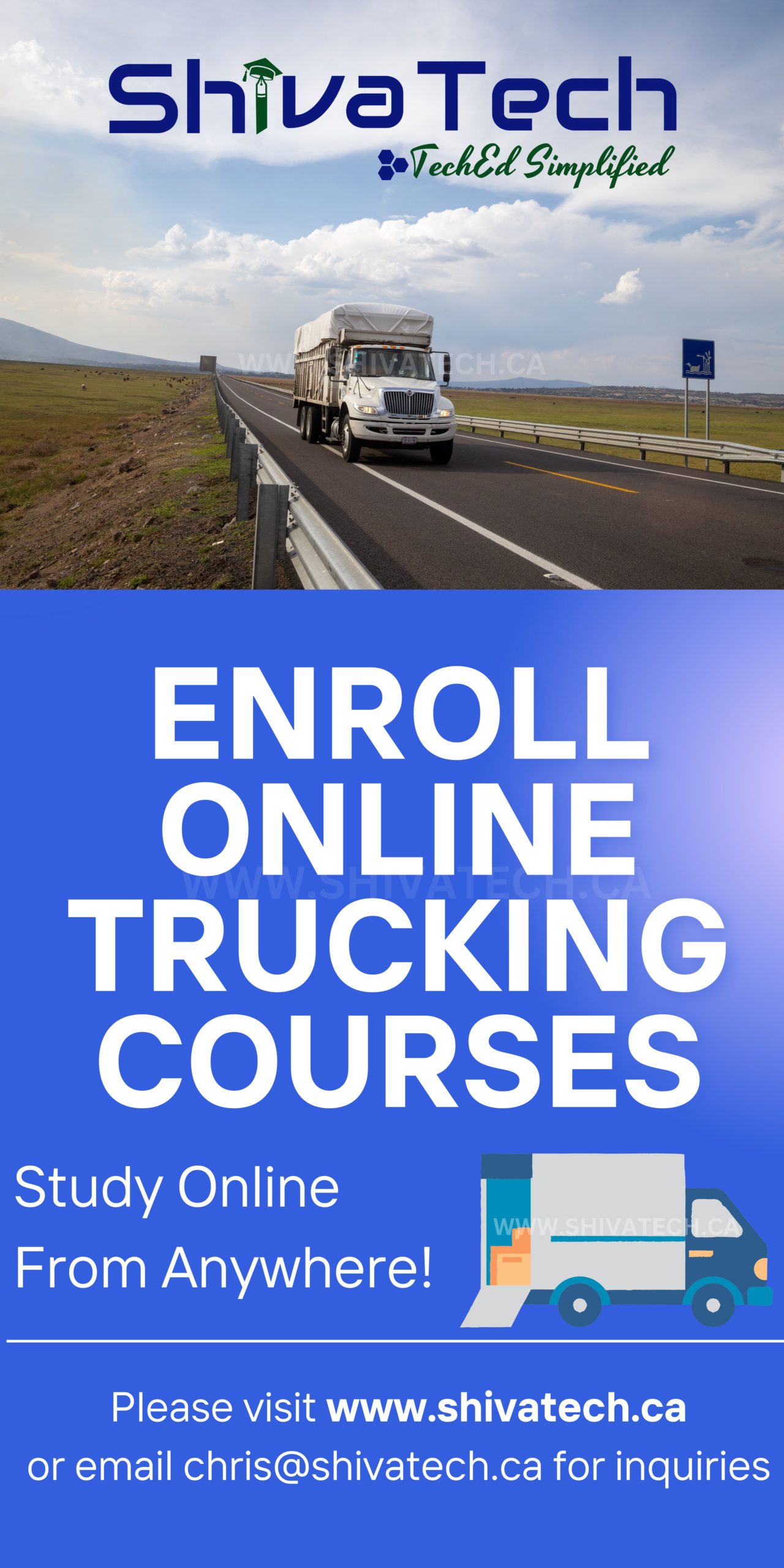 Learn Online How To Start A Trucking Company In Canada
