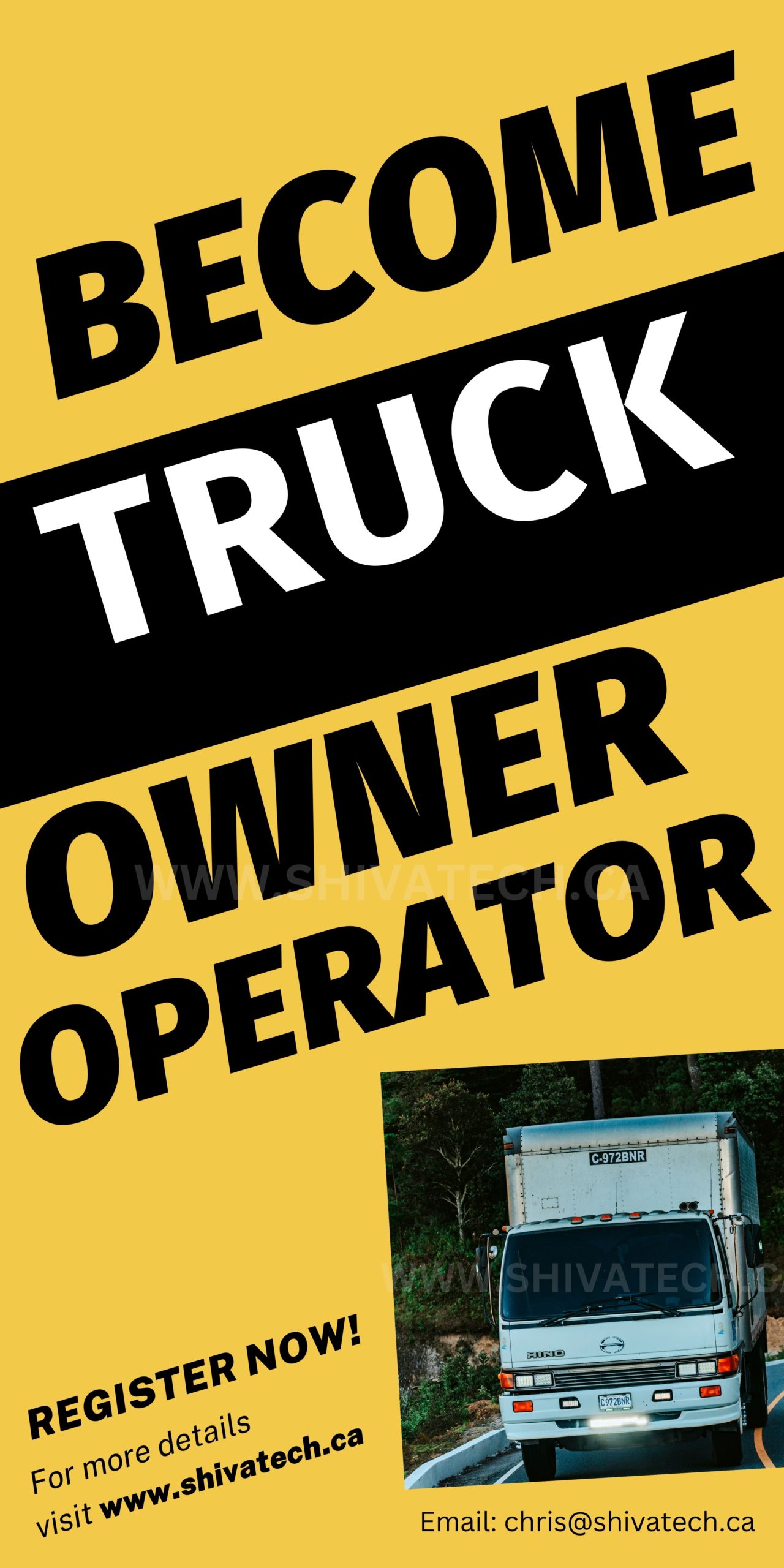 Become Your Own Boss In Trucking In Canada